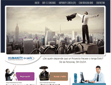 Tablet Screenshot of humanity-coach.com
